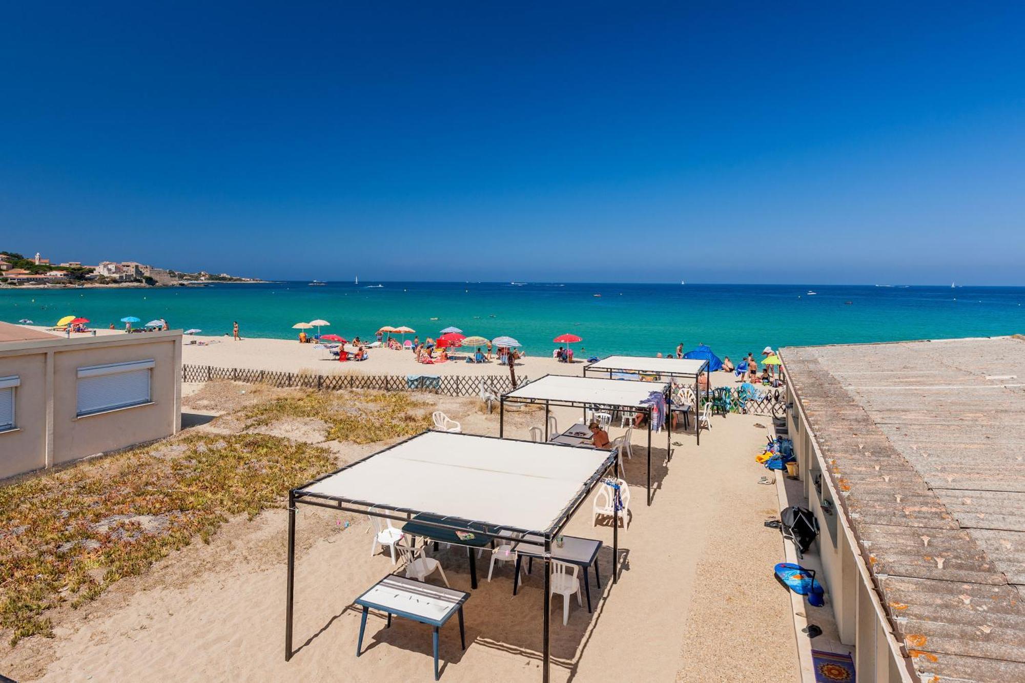 L'Escale Plage Algajola  Exterior foto